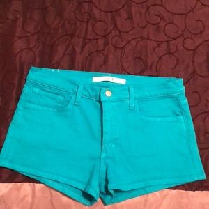 Joes Turquoise Shorts Size 30